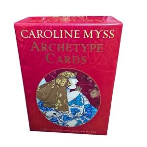 CAROLINE MYSS Archetype Cards 80 Card Set w/Guide Booklet.
Bonus: Archetype Book